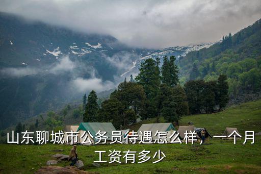 山東聊城市公務員待遇怎么樣，一個月工資有多少