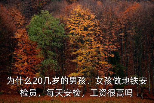 深圳地鐵做安檢員工資多少,深圳地鐵安檢員