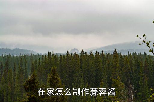 廣東蒜茸醬怎么做,蒜蓉辣椒醬怎么做