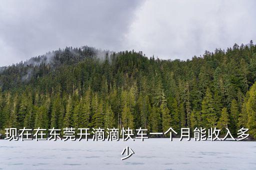 東莞租車跑滴滴多少錢一個月,現在租個車跑滴滴怎么樣
