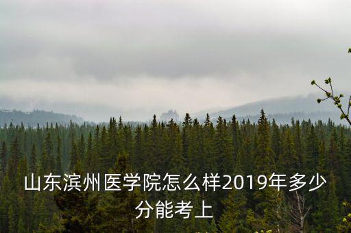 濱州醫學院多少分可報,山東濱州醫學院怎么樣