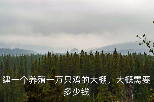 淄博養(yǎng)殖大棚一個(gè)需要多少錢,大概需要多少錢