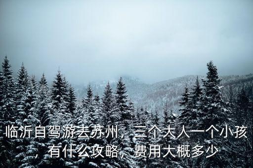蘇州到臨沂費(fèi)用多少錢(qián),費(fèi)用大概多少