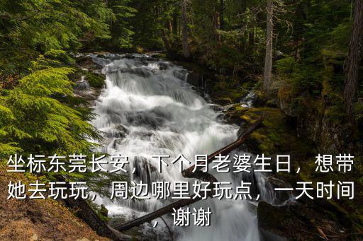 坐標東莞長安，下個月老婆生日，想帶她去玩玩，周邊哪里好玩點，一天時間，謝謝
