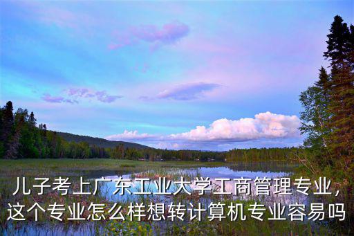 兒子考上廣東工業大學工商管理專業，這個專業怎么樣想轉計算機專業容易嗎