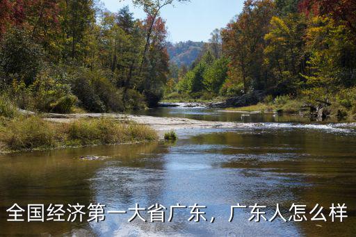 廣東經濟接下來怎么樣,廣東人怎么樣