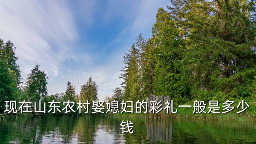 現在山東農村娶媳婦的彩禮一般是多少錢