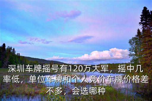 深圳公司汽車搖號(hào)競(jìng)價(jià)多少錢,深圳車牌過(guò)戶值多少錢