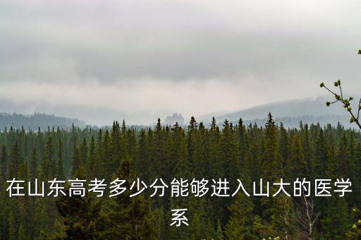 山東大學護理學多少分,山東大學臨床醫學專業怎么樣