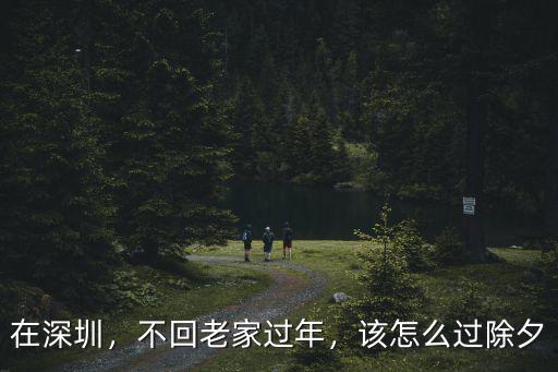 在深圳過年不回家哪里吃飯,不回老家過年