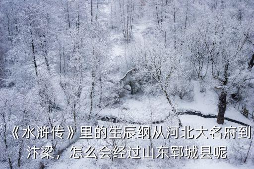 山東省鄆城縣有多少的歷史,山東菏澤歷史上有過哪些名人
