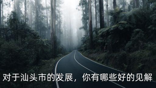 汕頭市哪里有發(fā)展前途,你有哪些好的見解
