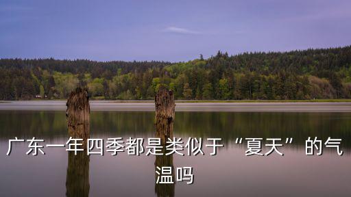 廣東一年四季都是類似于“夏天”的氣溫嗎
