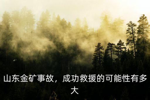 山東有多少個人金礦,山東金礦事故
