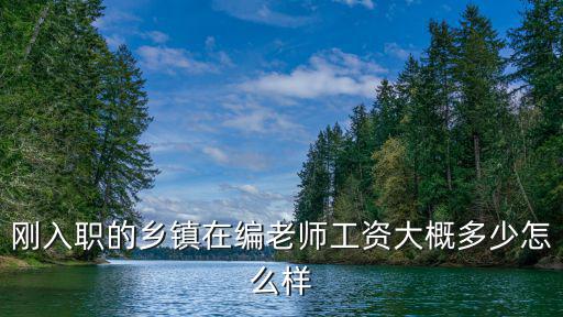 剛入職的鄉鎮在編老師工資大概多少怎么樣