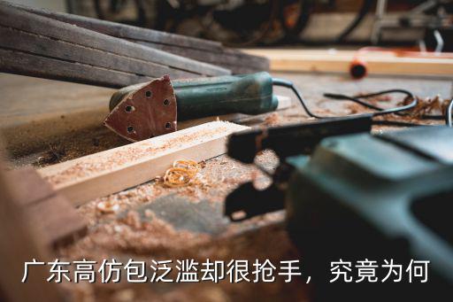 廣東高仿包泛濫卻很搶手，究竟為何