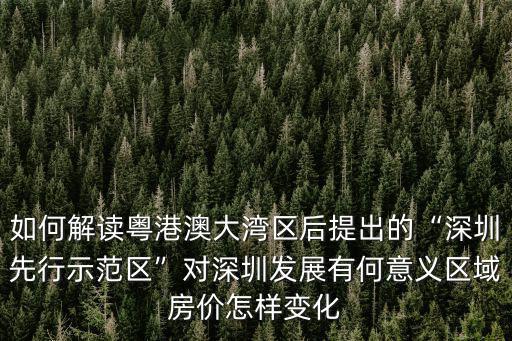 深圳寫字樓怎么設置先行示范區,深圳作為先行的示范區