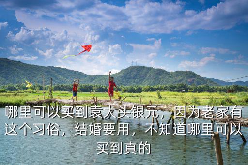 哪里可以買到袁大頭銀元，因?yàn)槔霞矣羞@個(gè)習(xí)俗，結(jié)婚要用，不知道哪里可以買到真的