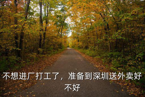 深圳外賣最近怎么樣,深圳跑外賣眾包怎么樣