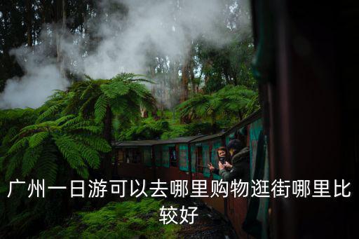 廣州一日游可以去哪里購物逛街哪里比較好