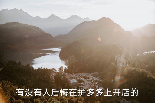 有多少人在珠海開拼多多,拼多多現(xiàn)在開店有前景嗎