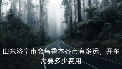 山東濟寧市離烏魯木齊市有多遠，開車需要多少費用