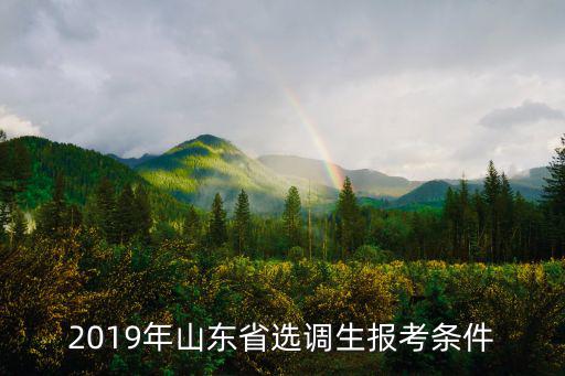2018年濰坊有多少人報考選調生,哪些人可以報考選調生