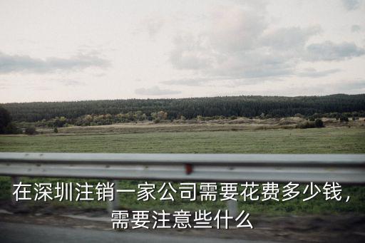 深圳公司注銷需要什么手續怎么辦,深圳注銷公司需要多久