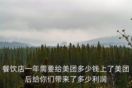 東莞商家在美團外賣上要多少錢,在美團上點了6.8元的外賣