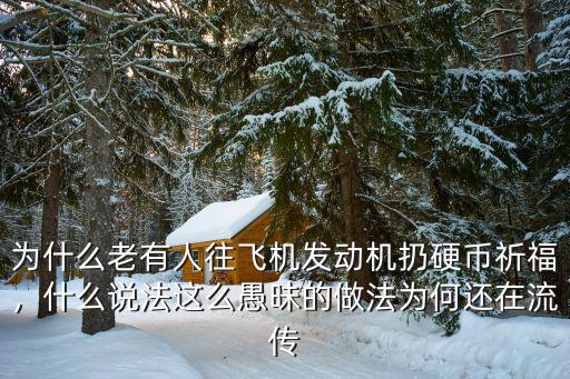 佛山哪里有扔硬幣祈福的習慣,向飛機的發動機扔硬幣