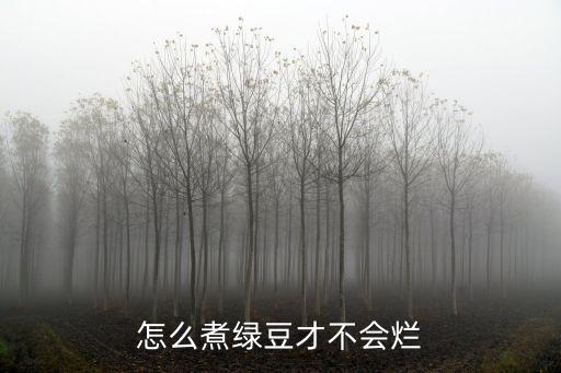 廣東綠豆糖水怎么煮才能軟而不爛,綠豆怎么煮不脫殼