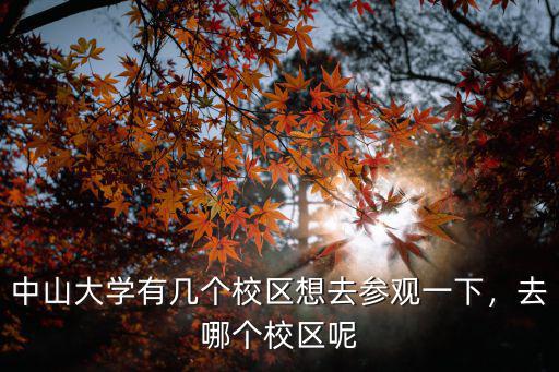 廣東建筑大學(xué)有多少個校區(qū),中山大學(xué)有幾個校區(qū)
