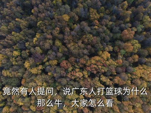 跟廣東人打籃球怎么樣,說廣東人打籃球為什么那么牛