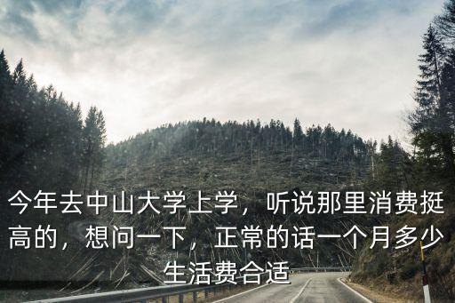 中山大學(xué)午餐多少錢,今年去中山大學(xué)上學(xué)