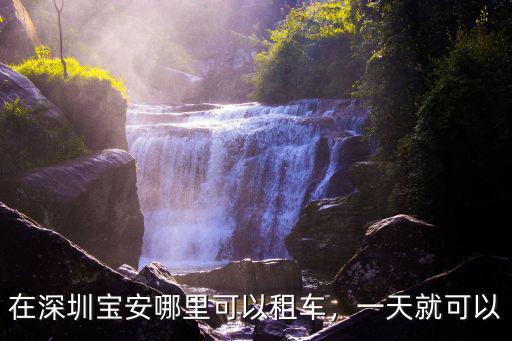 深圳比亞迪租車公司在哪里,在深圳租車跑滴滴怎么樣