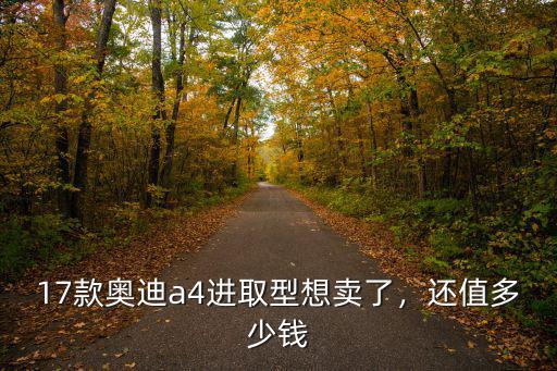 深圳牌奧迪a4二手多少錢(qián),17款?yuàn)W迪a4進(jìn)取型想賣(mài)了