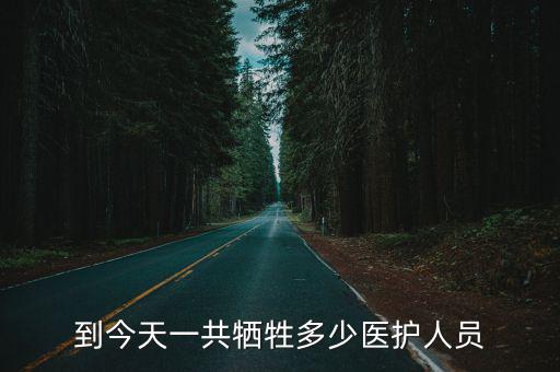 到今天一共犧牲多少醫護人員