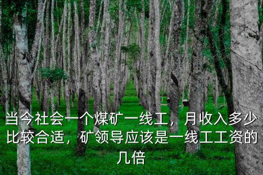 日照港一線正式工一月多少錢,當今社會一個煤礦一線工