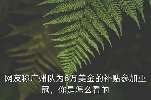 亞冠廣州隊現在怎么樣了,現在雙方的處境到底如何了