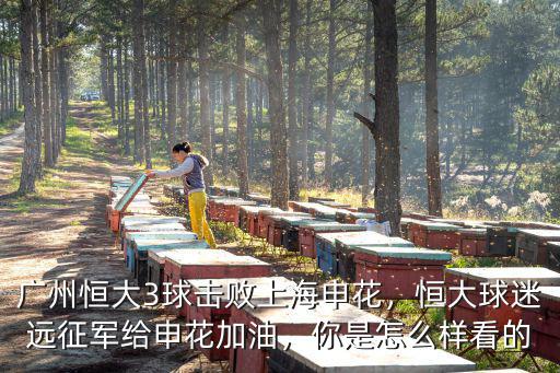 廣州恒大3球擊敗上海申花，恒大球迷遠征軍給申花加油，你是怎么樣看的
