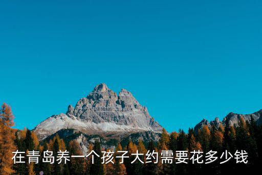 在青島養一個孩子大約需要花多少錢