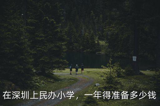 想在深圳上學要多少錢,在深圳上民辦小學