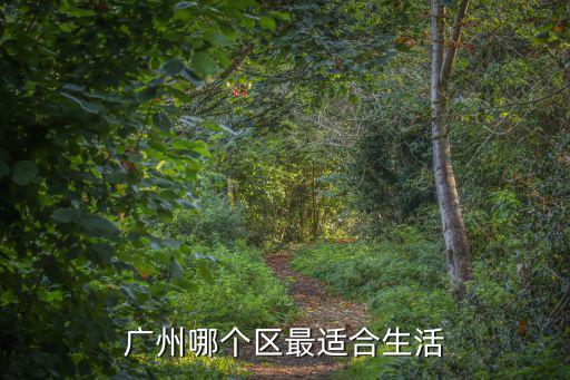 廣州哪個(gè)區(qū)最適合生活