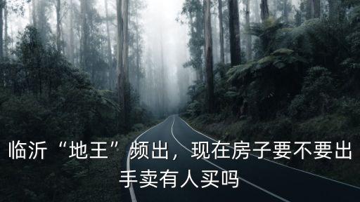 臨沂“地王”頻出，現在房子要不要出手賣有人買嗎