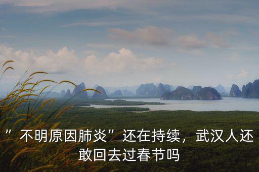 廣東不明原因肺炎哪里的人,不明原因肺炎還在持續(xù)