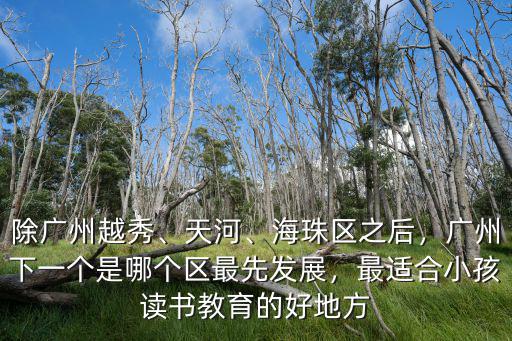 除廣州越秀、天河、海珠區之后，廣州下一個是哪個區最先發展，最適合小孩讀書教育的好地方