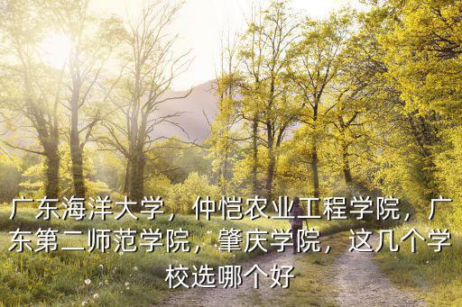 廣東海洋大學食品怎么樣,廣東海洋大學怎么樣