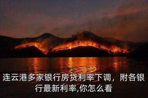 連云港中國銀行首套利率多少,附各銀行最新利率