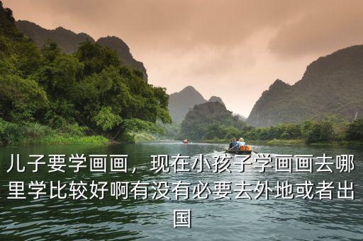 兒子要學畫畫，現在小孩子學畫畫去哪里學比較好啊有沒有必要去外地或者出國