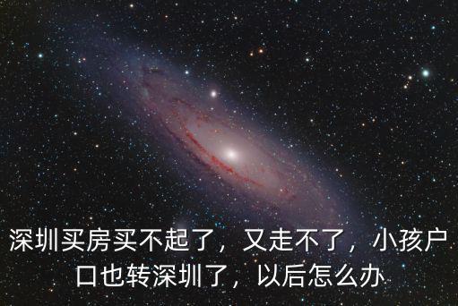深圳買房不給戶口怎么辦,深圳買房買不起了